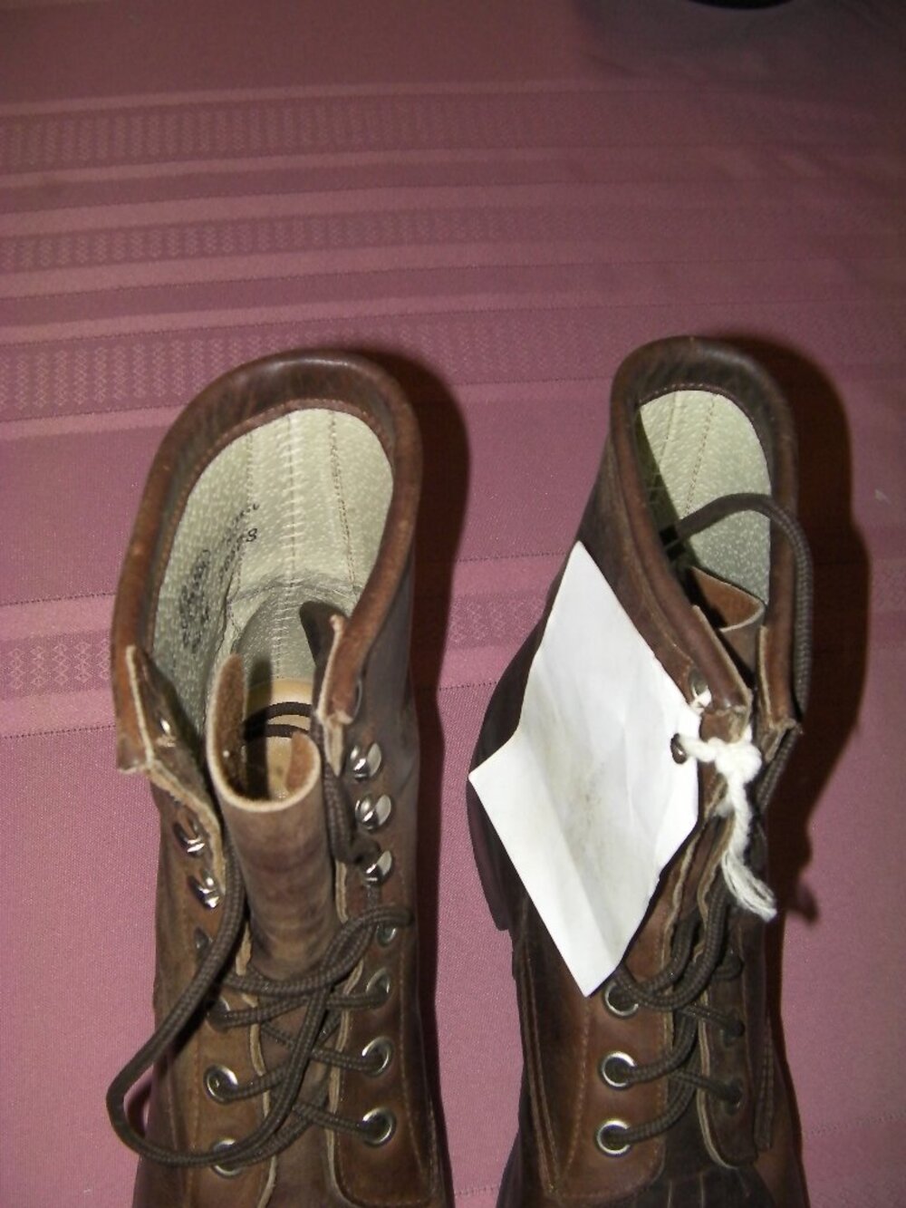 JUSTIN Kidie Unisex Boots sz 3.5D - Picture 8 of 10